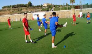 Luis Miguel Carrión, entrenador de la U.D. Melilla