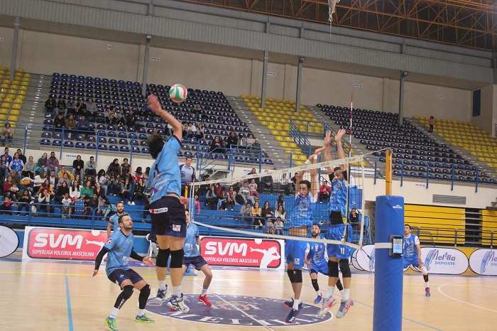 El Club Voleibol Melilla realizó uno de sus peores partidos de la presente temporada
