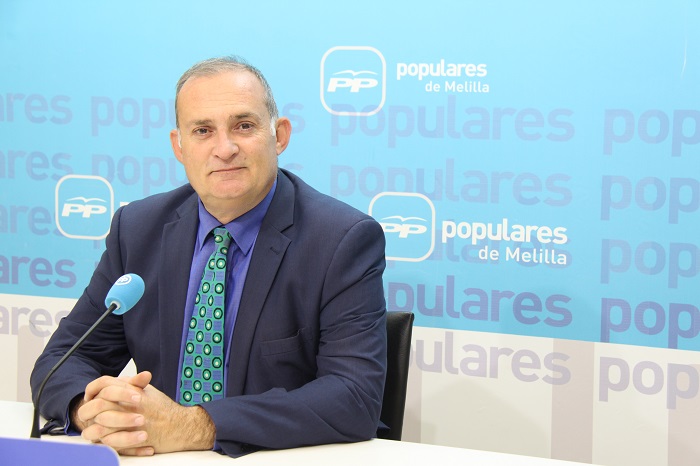 El vicesecretario regional de Comunicación del PP de Melilla, Javier Lence