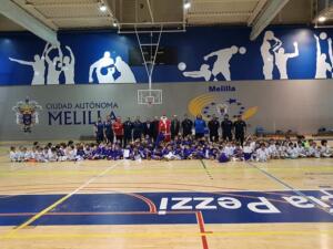 Un total de 130 alumnos componen la Escuela Paquito Moya de la Peña Real Madrid de Melilla