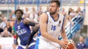 Imagen del cuarto partido de los Play-Offs de ascenso a la ACB de la temporada pasada, entre melillenses y catalanes