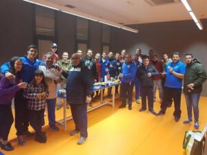 El Sporting celebró su tradicional copa de Navidad