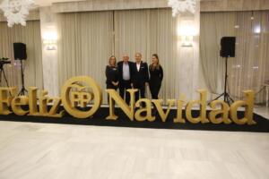 Imbroda junto a Marín, Dueñas y Acedo ante un “Feliz Navidad”