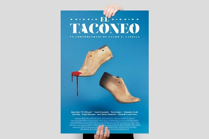 El cartel del cortometraje ‘El taconeo’ del melillense Cucho L. Capilla