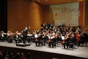La Orquesta Sinfónica ‘Ciudad de Melilla’ ayer en el Kursaal bajo la dirección de Ángel Lasheras
