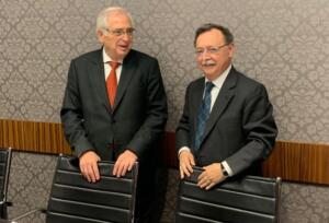 Los presidentes de Melilla y Ceuta se reunieron ayer en Málaga para hablar de los MENA y frontera fundamentalmente