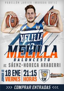 Cartel promocional del encuentro de hoy