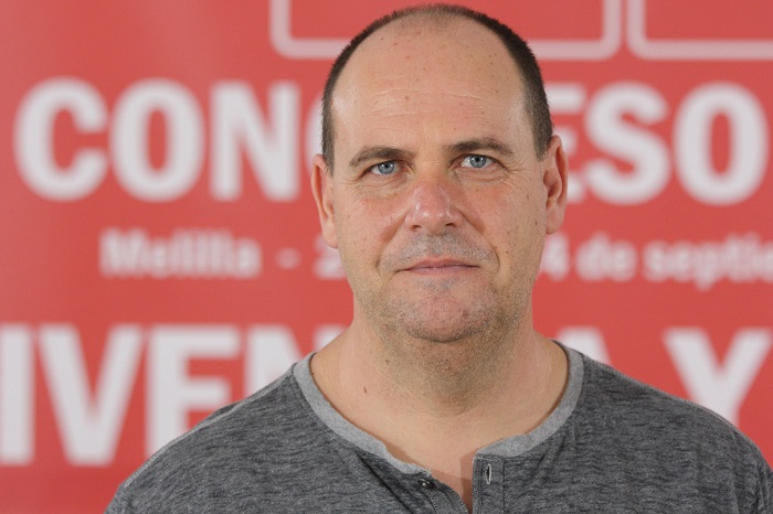 Alfonso Heredia, secretario ejecutivo del PSOE de Melilla