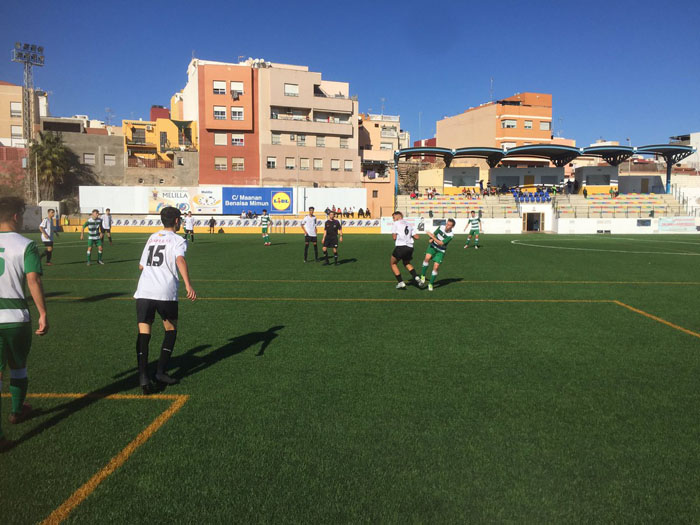 Imagen del encuentro disputado el pasado lunes entre el Torreblanca y el Celtic C.F.