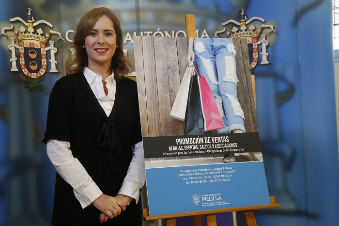 Velázquez presentó ayer la nueva campaña de consumo que se ha confeccionado de cara a la temporada de rebajas que tendrá lugar hasta febrero