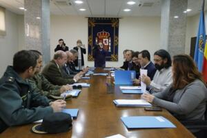 La comisión de Seguridad Vial se reunió ayer en la Delegación del Gobierno