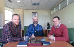 Encuentro entre Amlega y el responsable de Ingesa