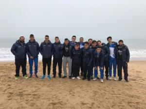 Imagen de los componentes del combinado Cadete Masculino de Melilla