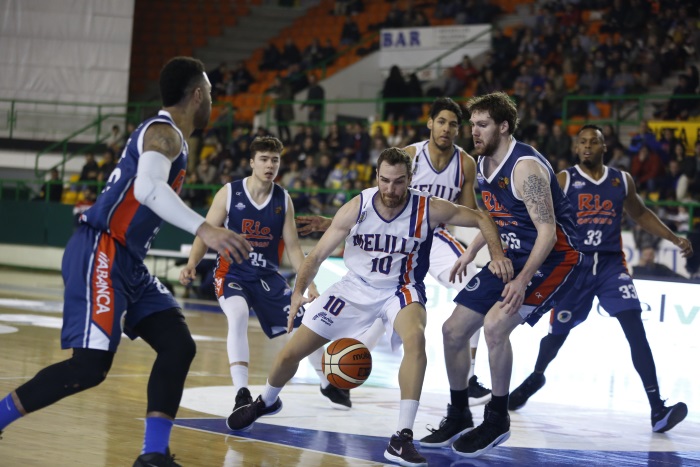 El Melilla Baloncesto suma su séptima derrota de la temporada en Ourense