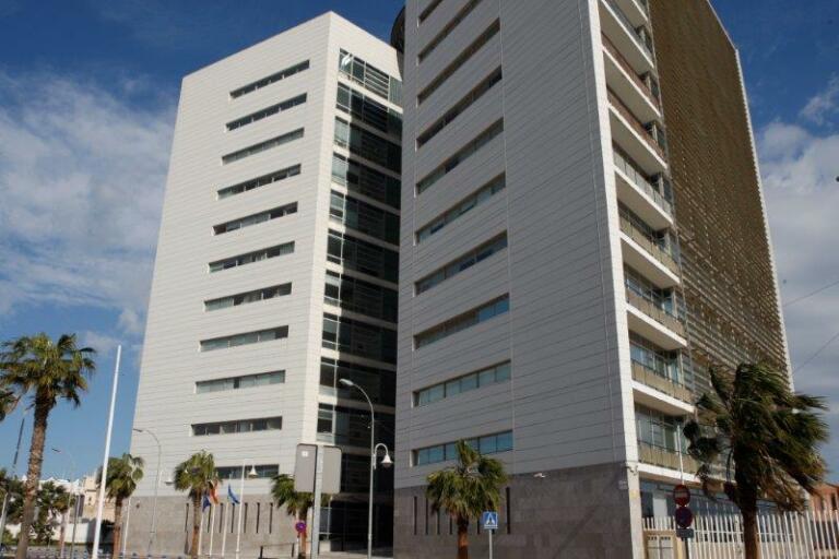 Las Torres V Centenario, sede de los juzgados de Melilla