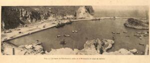 El Puerto de Villa Sanjurjo, antes de la destrucción del dique de defensa