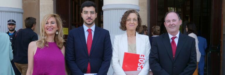 Cantera aprovechó su primera visita a Melilla para exponer a ATME y AUME las propuestas de su partido sobre las Fuerzas Armadas y celebrar una Asamblea abierta