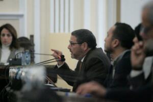 El presidente de Coalición por Melilla (CPM), Mustafa Aberchán