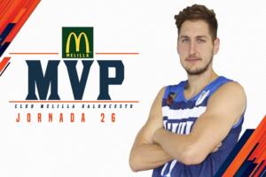 Vasilije Vucetic, MVP de la semana