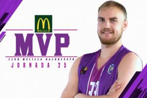 Jonathan Gilling, MVP McDonald’s Melilla de la jornada 25ª
