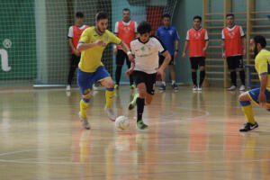 Imagen del partido de la primera vuelta, celebrado en Ceuta