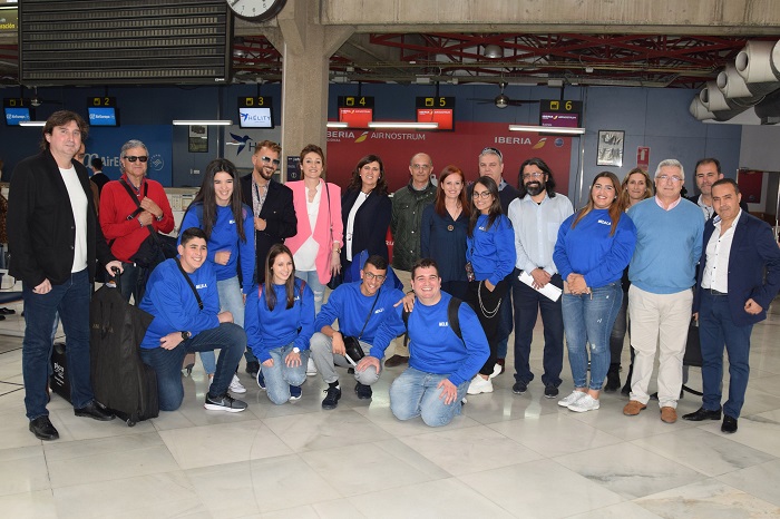 Delegación melillense desplazada a Madrid para participar en la competición nacional