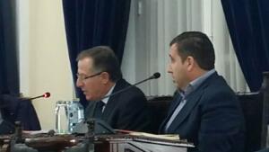 Eduardo de Castro y Luis Escobar, los dos diputados locales de Cs en el último Pleno