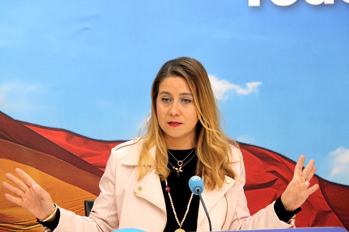 Sofía Acedo, senadora del PP