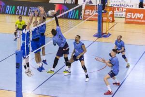 El Club Voleibol Melilla cayó por la vía rápida