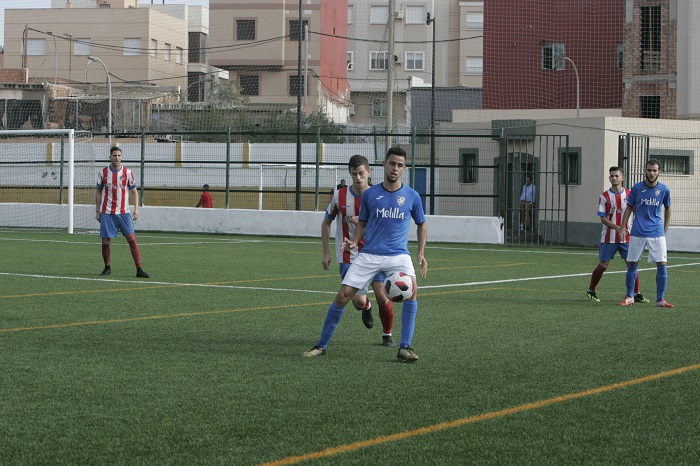 Imagen del encuentro de la primera vuelta en el que el C.P. Almería ganó por 2-3