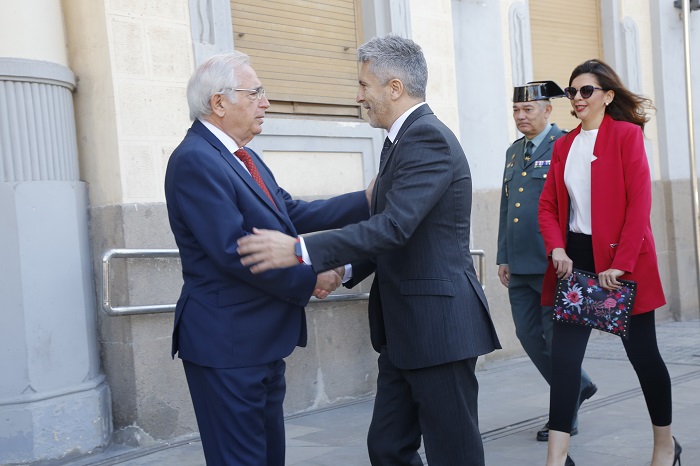 El ministro del Interior y el presidente de Melilla