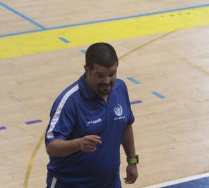 Salim Abdelkader, entrenador del Club Voleibol Melilla