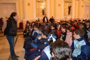 La vicepresidenta explicó y contestó a una ronda de preguntas