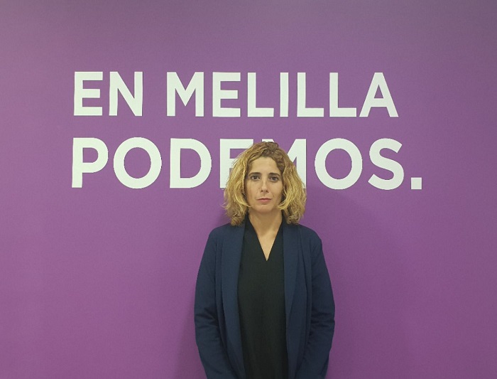 Gema Aguilar, secretaria general de Podemos Melilla