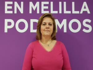 Mª José Ruiz, portavoz de Podemos