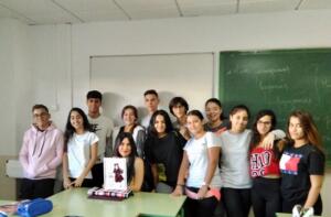 En la foto Elena Fdez. Treviño, Mª Ángeles Sánchez, Cristina Hdez. y Elena Fdez. Díaz