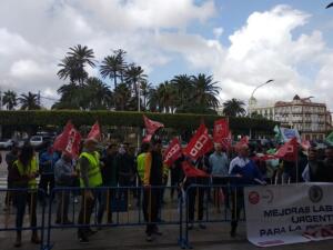 El Sindicato Policial en la manifestación