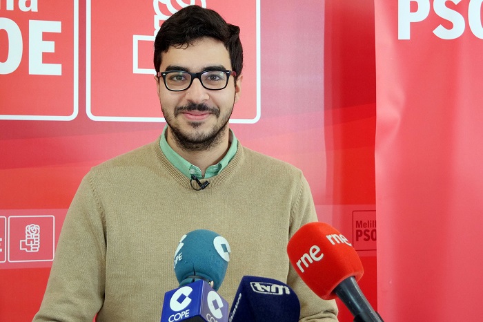 Mohamed Mohand, portavoz del comitÃ© electoral del PSOE local