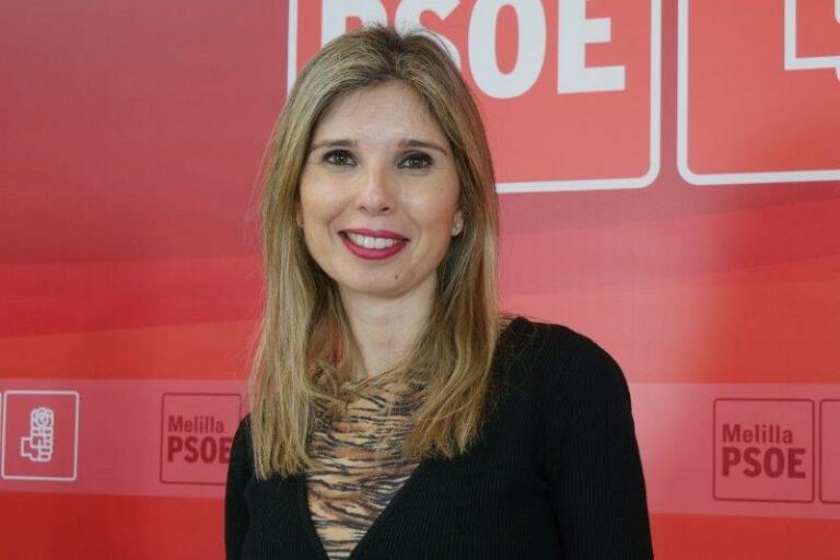 La candidata del Partido Socialista al Senado por Melilla, Cristina Morales