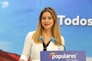 La secretaria de Inmigración del PP a nivel nacional y candidata popular al Senado por Melilla, Sofía Acedo