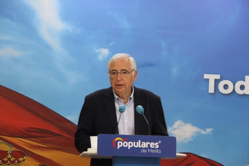 Juan José Imbroda encabeza por quinta vez consecutiva la lista del PP a las elecciones autonómicas