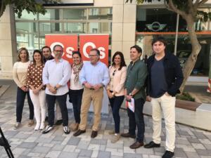 Candidatos de Cs por Melilla, arropados por destacados afiliados