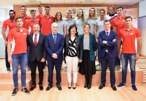 El Madison Beach Volley Tour 2019 levantó ayer martes el telón en el Consejo Superior de Deportes