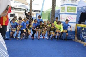 El TriDiver Ciudad de Melilla fue una gran fiesta deportiva de triatlón, con la participación de 55 niños y niñas