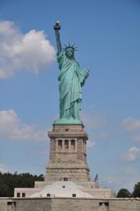 La estatua de la Libertad en Estados Unidos