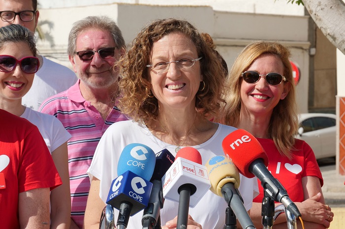 Gloria Rojas, candidata del PSOE local