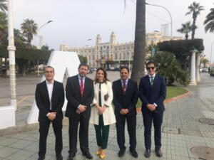 En la imagen, varios miembros de la candidatura de CPM, entre ellos Aberchán