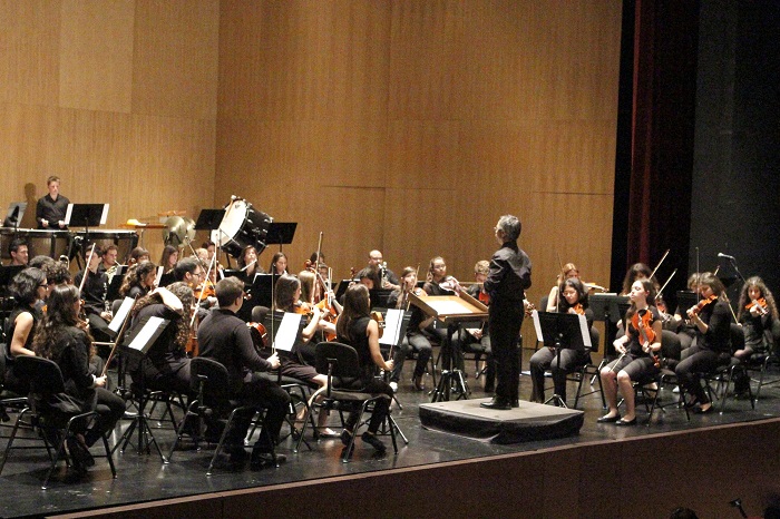 Una de los conciertos del Conservatorio en el Kursaal