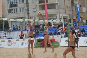 Imagen de uno de los encuentros del cuadro femenino disputado el pasado año en Melilla