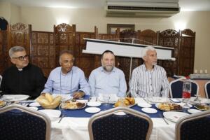 Los portavoces de la Mesa Interconfesional de Melilla